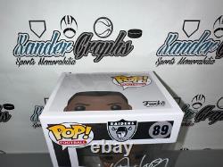 Bo Jackson Raiders Signed Autographed NFL Football Funko Pop-bas Coa Beckett