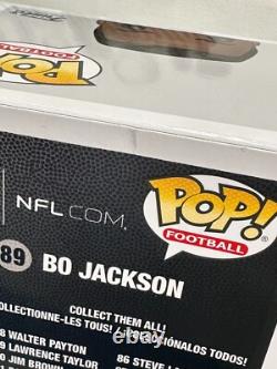 Bo Jackson Raiders Signed Autographed NFL Football Funko Pop-bas Coa Beckett