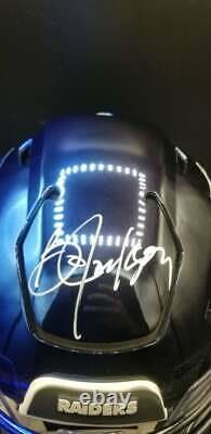 Bo Jackson Raiders/royals Signed Autographed Chrome Speed Flex Football Helmet