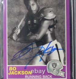 Bo Jackson Royals Raiders Autographed Signed 1989 Score #384S BAS BO KNOWS