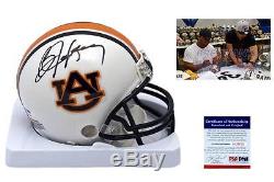 Bo Jackson SIGNED Auburn Tigers Mini Helmet PSA/DNA Witness Autograph