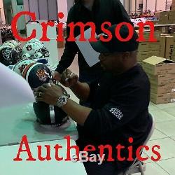 Bo Jackson SIGNED Custom Raiders Authentic Full Size Helmet with GTSM Holo & Proof