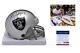 Bo Jackson SIGNED Oakland Raiders Mini Helmet PSA/DNA Witness Autograph