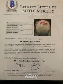 Bo Jackson Signed 1989 All Star Game Baseball Beckett BAS