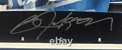 Bo Jackson Signed 36x12 Framed Raiders Royals Pano Photo Collage Autograph BAS