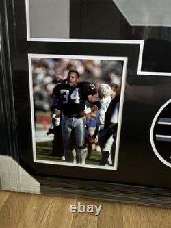 Bo Jackson Signed Auto Raiders Football Jersey Framed 44x36 Radtke COA