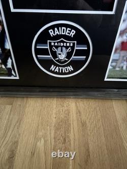 Bo Jackson Signed Auto Raiders Football Jersey Framed 44x36 Radtke COA