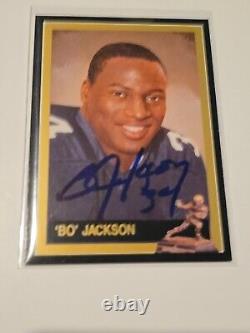 Bo Jackson Signed Autographed 1991 Heisman Collection Card #51 Raiders Auburn