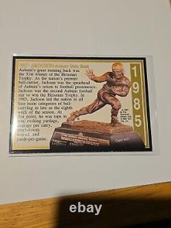 Bo Jackson Signed Autographed 1991 Heisman Collection Card #51 Raiders Auburn