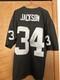 Bo Jackson Signed/Autographed Black M&N Jersey Beckett Oakland Raiders