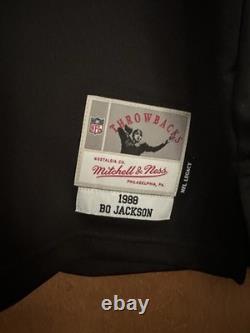 Bo Jackson Signed/Autographed Black M&N Jersey Beckett Oakland Raiders