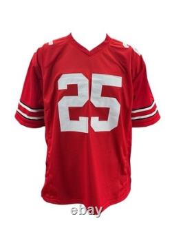 Bo Jackson Signed Autographed Buckeyes Red Custom Jersey Coa
