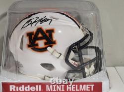 Bo Jackson Signed Autographed College Mini Helmet Auburn Tigers Steiner COA
