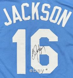 Bo Jackson Signed Autographed Custom Light Blue Jersey JSA Authenticated