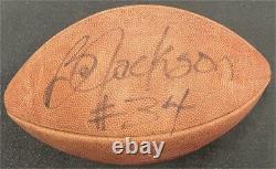 Bo Jackson Signed Autographed Football Raiders #34 JSA AW17705