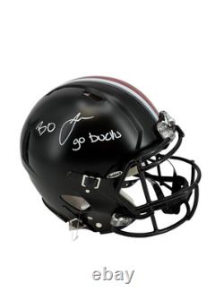 Bo Jackson Signed Autographed Inscribed Buckeyes FS Helmet Prime Time Witness