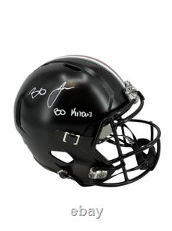 Bo Jackson Signed Autographed Inscribed Buckeyes FS Helmet Prime Time Witness