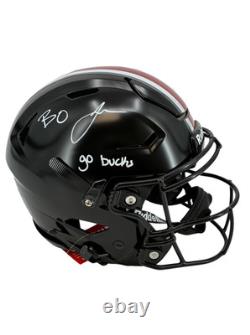 Bo Jackson Signed Autographed Inscription Buckeyes FS Speed Helmet Prime Time