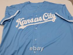 Bo Jackson Signed Autographed Jersey Kansas City Royals Sz. L Player's Hologram