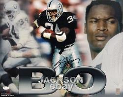 Bo Jackson Signed Autographed Los Angeles Raiders Collage 16x20 Photo JSA