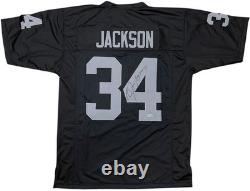 Bo Jackson Signed Autographed Los Angeles Raiders Custom Jersey TRISTAR
