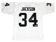 Bo Jackson Signed Autographed Oakland Raiders #34 White Jersey Jsa