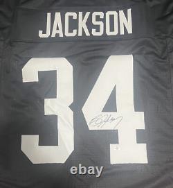 Bo Jackson Signed Autographed Oakland Raiders Custom Football Jersey With COA