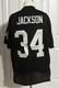 Bo Jackson Signed Autographed Oakland Raiders Pro Style Football Jersey With COA