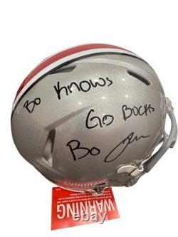 Bo Jackson Signed Autographed Ohio State Buckeyes Authentic Full Size Helmet COA