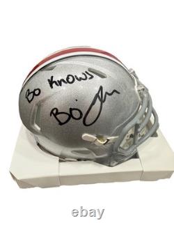 Bo Jackson Signed Autographed Ohio State Buckeyes Mini Helmet COA