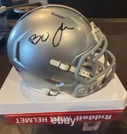 Bo Jackson Signed Autographed Ohio State Buckeyes Mini Helmet COA