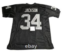 Bo Jackson Signed Autographed Raiders #34 Jersey ACA COA Authentic XL