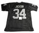 Bo Jackson Signed Autographed Raiders #34 Jersey ACA COA Authentic XL