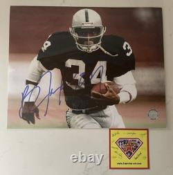 Bo Jackson Signed Autographed Raiders 8x10 Photo With COA