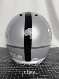 Bo Jackson Signed Autographed Raiders Speed Replica Helmet JSA Authenticated