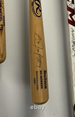 Bo Jackson Signed Autographed Rawlings Official Bat Tri-Star COA (CBMH)