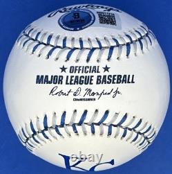 Bo Jackson Signed Autographed Royals Team Stitch Logo MLB Baseball with Beckett