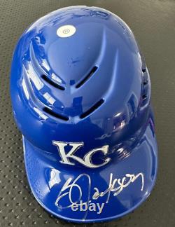 Bo Jackson Signed Autographed Team Issued Royals Batting Helmet Steiner COA