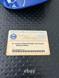 Bo Jackson Signed Autographed Team Issued Royals Batting Helmet Steiner COA