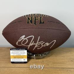 Bo Jackson Signed Autographed Wilson Football Oakland Raiders COA Hologram