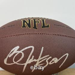Bo Jackson Signed Autographed Wilson Football Oakland Raiders COA Hologram
