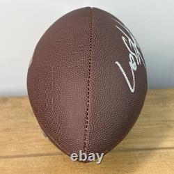 Bo Jackson Signed Autographed Wilson Football Oakland Raiders COA Hologram