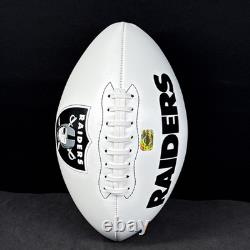 Bo Jackson Signed Ball Autographed Oakland Raiders Football COA Hologram