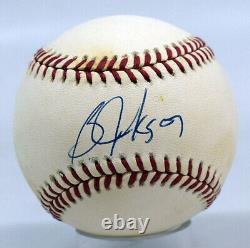 Bo Jackson Signed Baseball 9.5 (OAL Brown) 692016