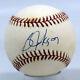 Bo Jackson Signed Baseball 9.5 (OAL Brown) 692016