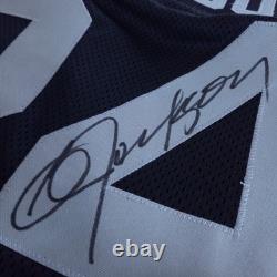 Bo Jackson Signed Custom Oakland Raiders Black Jersey (XL) Beckett COA