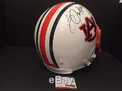 Bo Jackson Signed F/S Auburn Helmet With Bo Facemask WAR EAGLE Heisman 85 PSA
