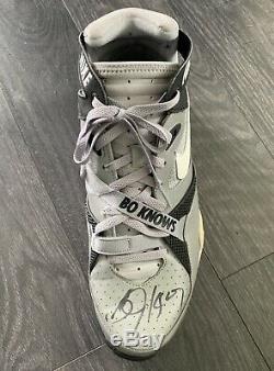 Bo Jackson Signed Nike Bo Knows Shoe Jsa & Exact Photo Match