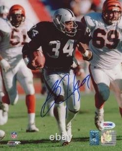 Bo Jackson Signed/autographed Oakland Raiders NFL Color 8x10 Photo Psa/dna