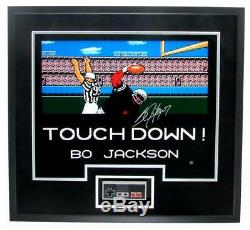 Bo Jackson Tecmo Bowl Autographed 16x20 Framed withController Steiner 147451